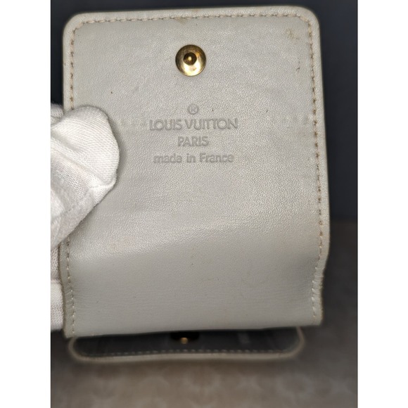 Louis Vuitton Yellow Monogram Vernis Cigarette Case Pouch Vintage Rare - Picture 2 of 10